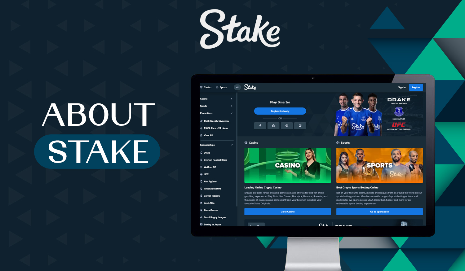 General information about the bookmaker Stake for users from India