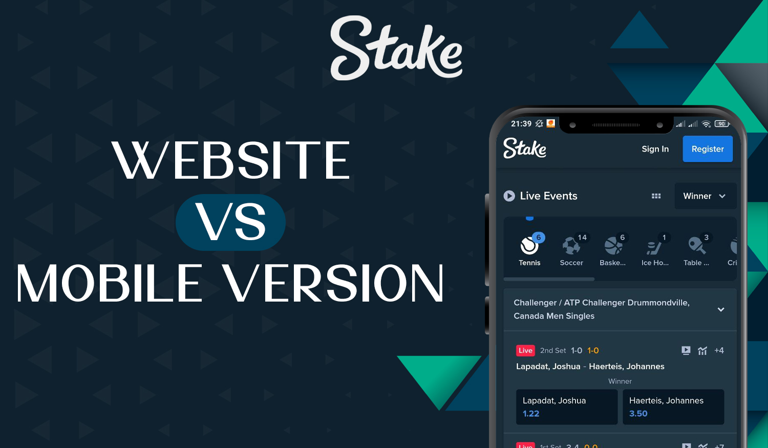 How the Stake Mobile App differs from the Stake Desktop App: Key Points