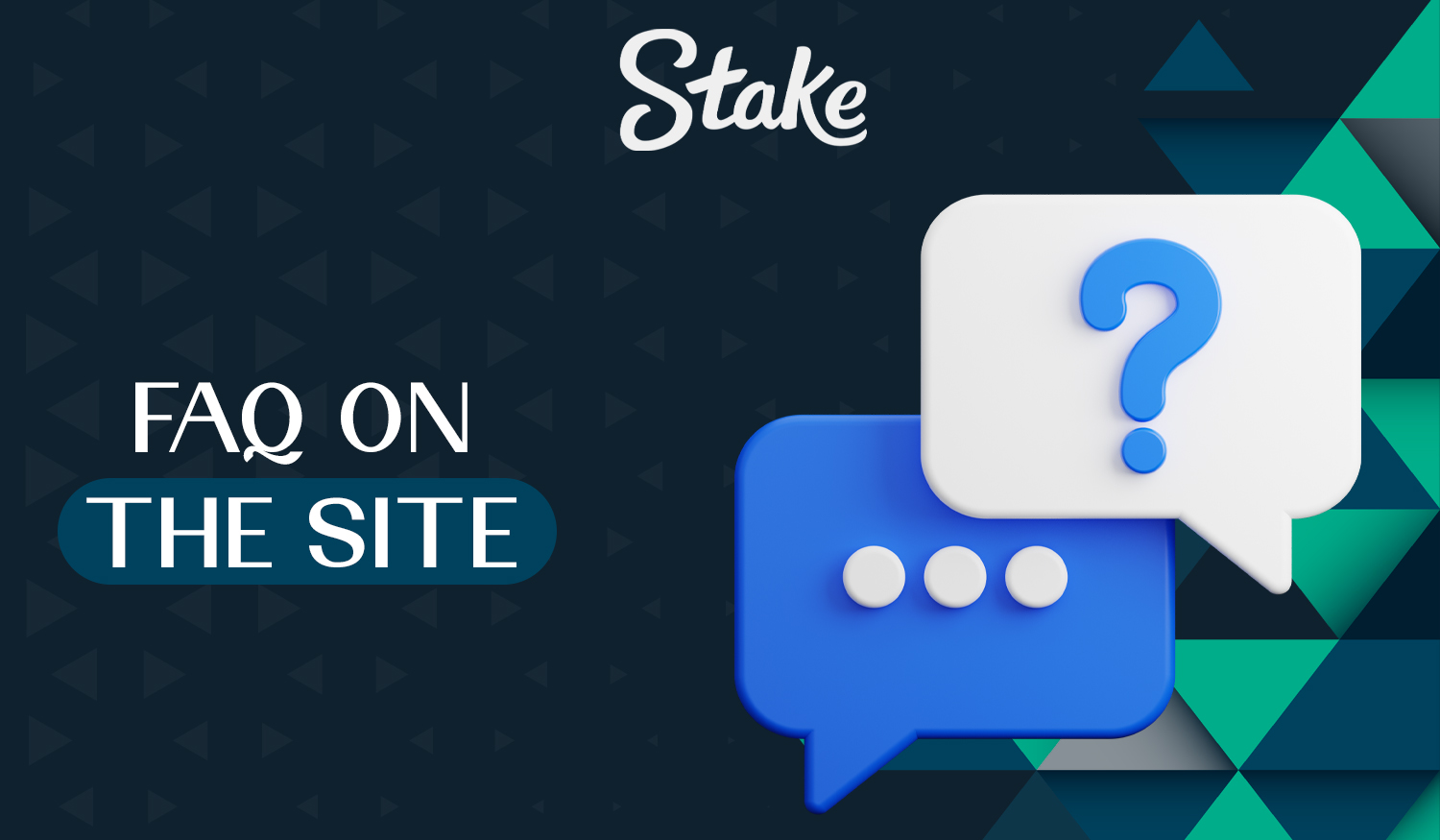 Features of the question and answer section on the Stake bookmaker website